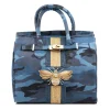 Blue Camo Bee