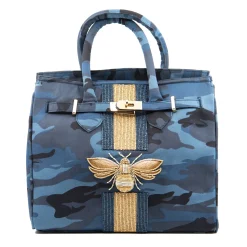 Blue Camo Bee