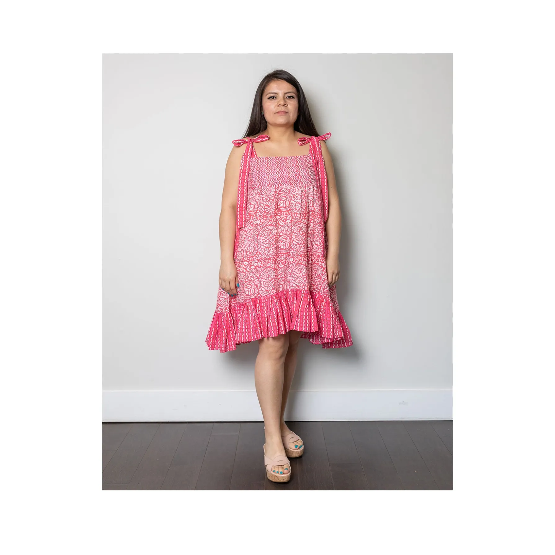 Coral Ikat