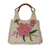 Floral Fringe Tote