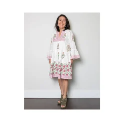 Floral Pink and Green