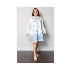 Midi Floral Blue