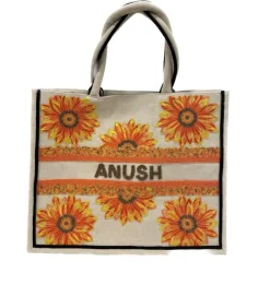 Sample ANUSH sunflowers Tote