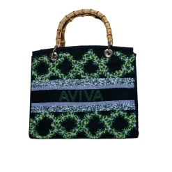Sample AVIVA Bamboo handle Tote