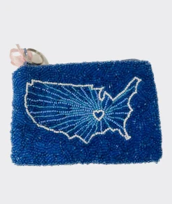 Sample CONNECTING THE HEARTLAND small coin purse