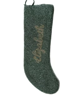 Sample Elizabeth Velvet Stocking
