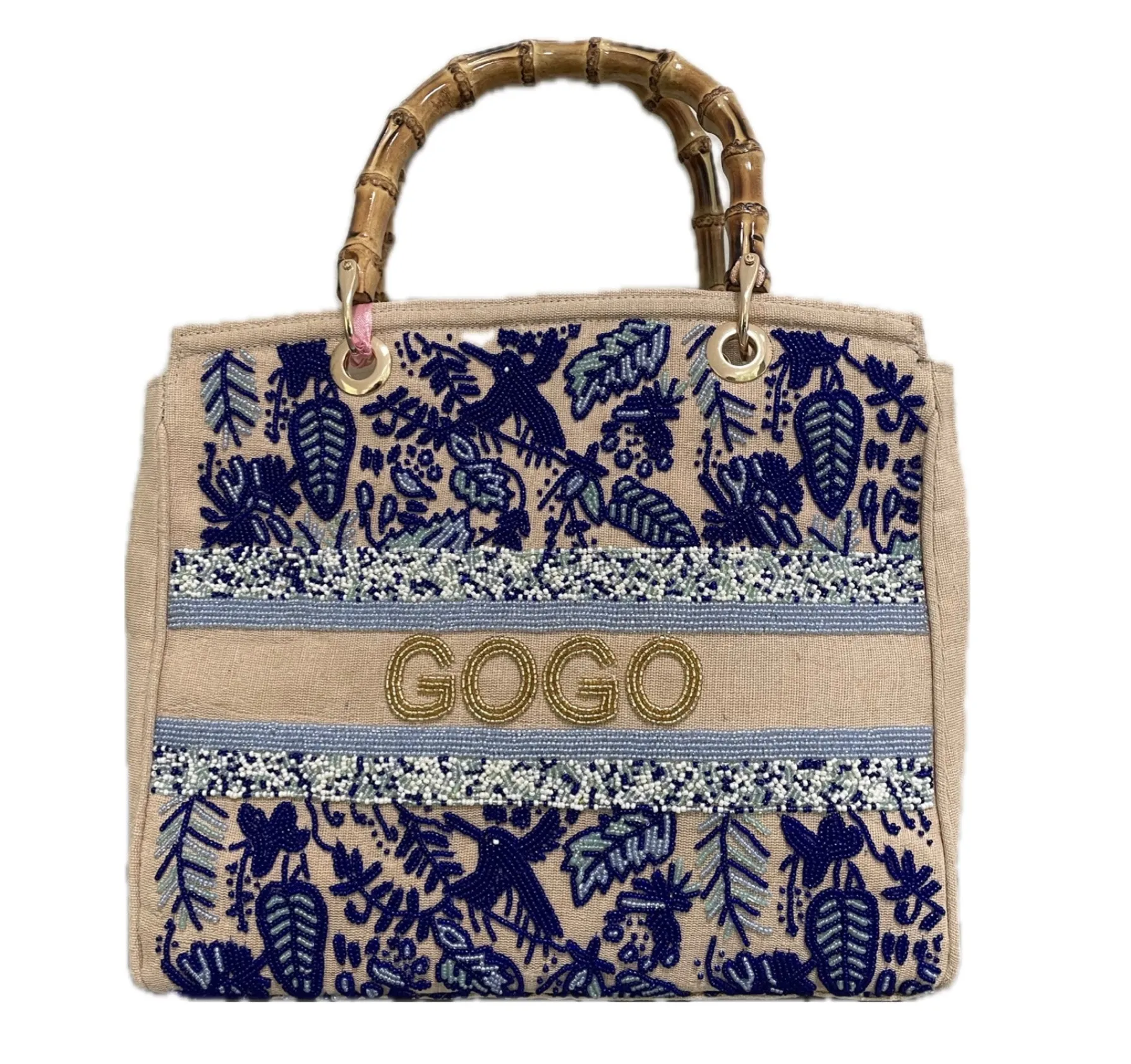 Sample GOGO Bamboo handle Tote