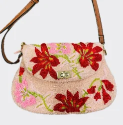 Sample: Pink floral crossbody