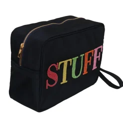 Sample STUFF navy cosmetic Nylon bag