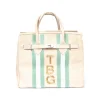Stripes and Initials