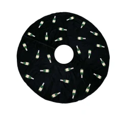 Tree Skirt - Champagne Bottles